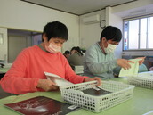 リサイクル作業